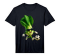 Mens Bok Choy Soccer Vegetable T-Shirt - Streetwear Style Men Women