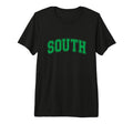 White South Team Colors Spirit Sports T-Shirt - Unique Graphic for Adults