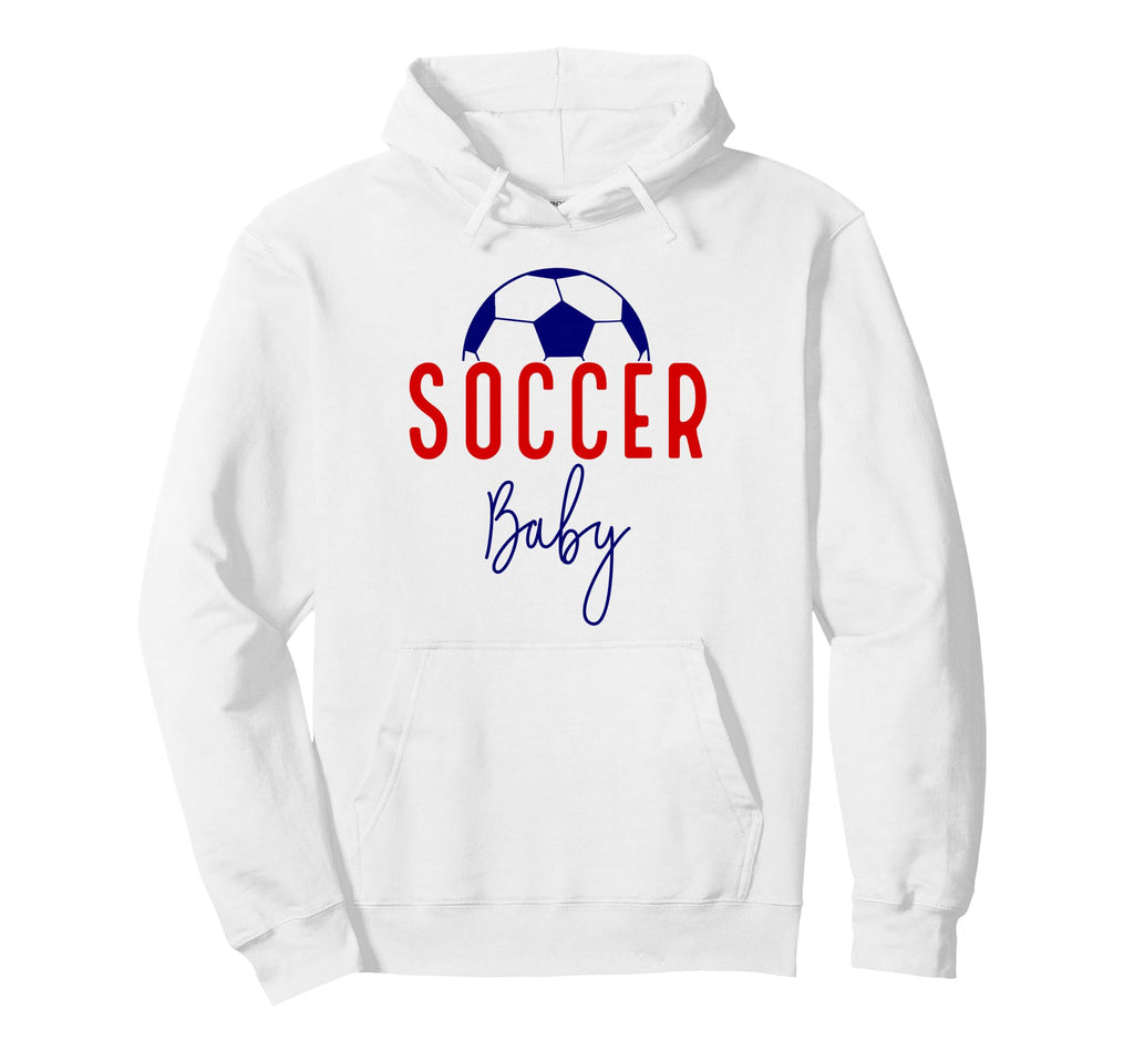 Soccer Soccer Ball Support Soccer Family Hoodie - Custom Art Print Unisex