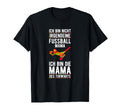 Ich Bin Nicht Irgendeine Football Mama T-Shirt - Unique Graphic for Adults