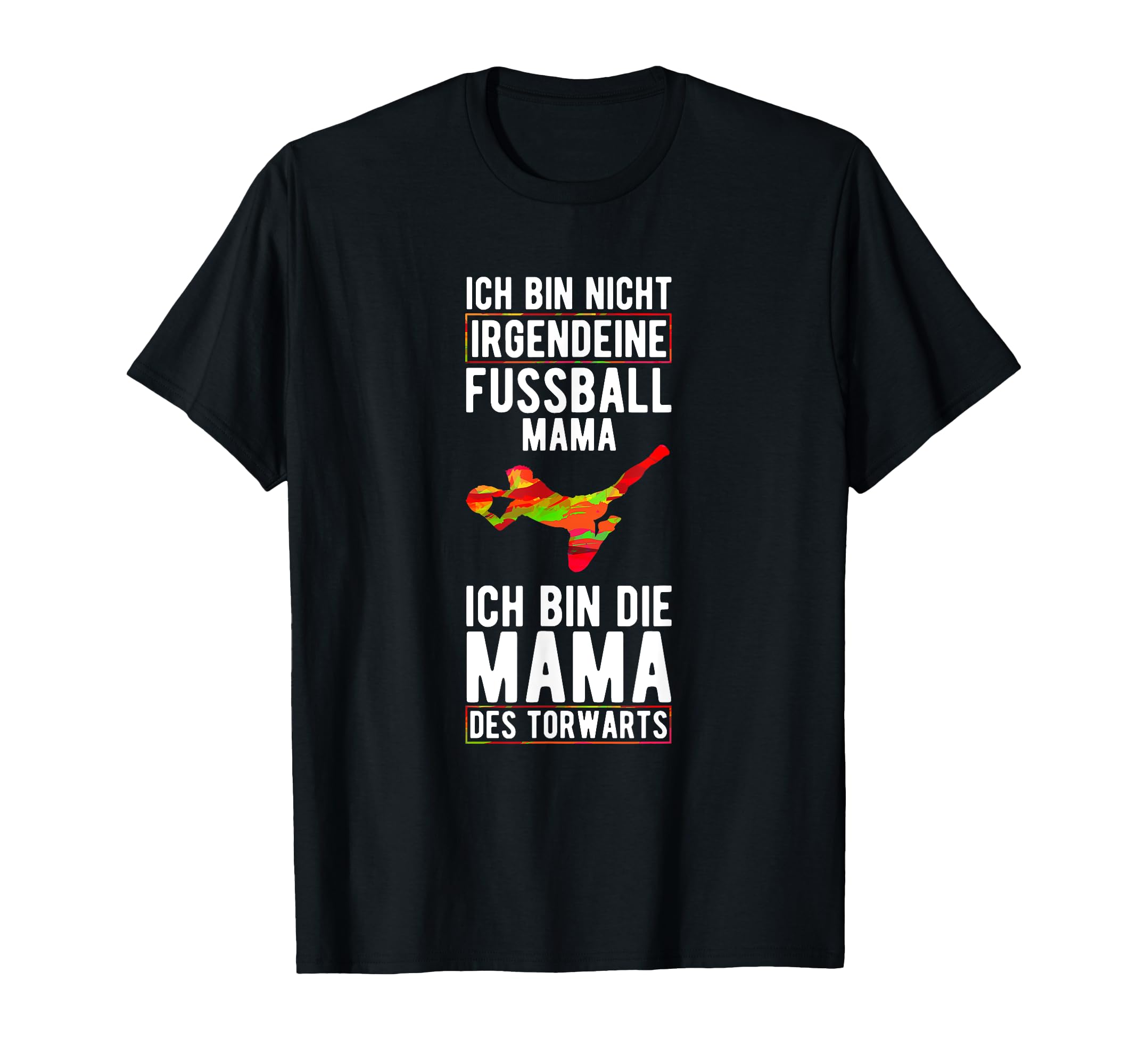 Ich Bin Nicht Irgendeine Football Mama T-Shirt - Unique Graphic for Adults