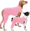 Nanaki Dog Wound Care Shirt, Dog Leg Sleeve To Stop Licking Rear Leg And Abdomen, Doggy Surgery Suit Female Spay,Doggy Onesie For Surgery Female Male, Pet Surgical Recovery Suit Pet Wound Heal Clothes