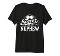 Soccer Nephew Soccer Ball Tri Blend T-Shirt - Custom Art Print Men Women