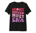 Groovy My Soccer Wife Era Soccer T-Shirt - Aesthetic Graphic Men Women