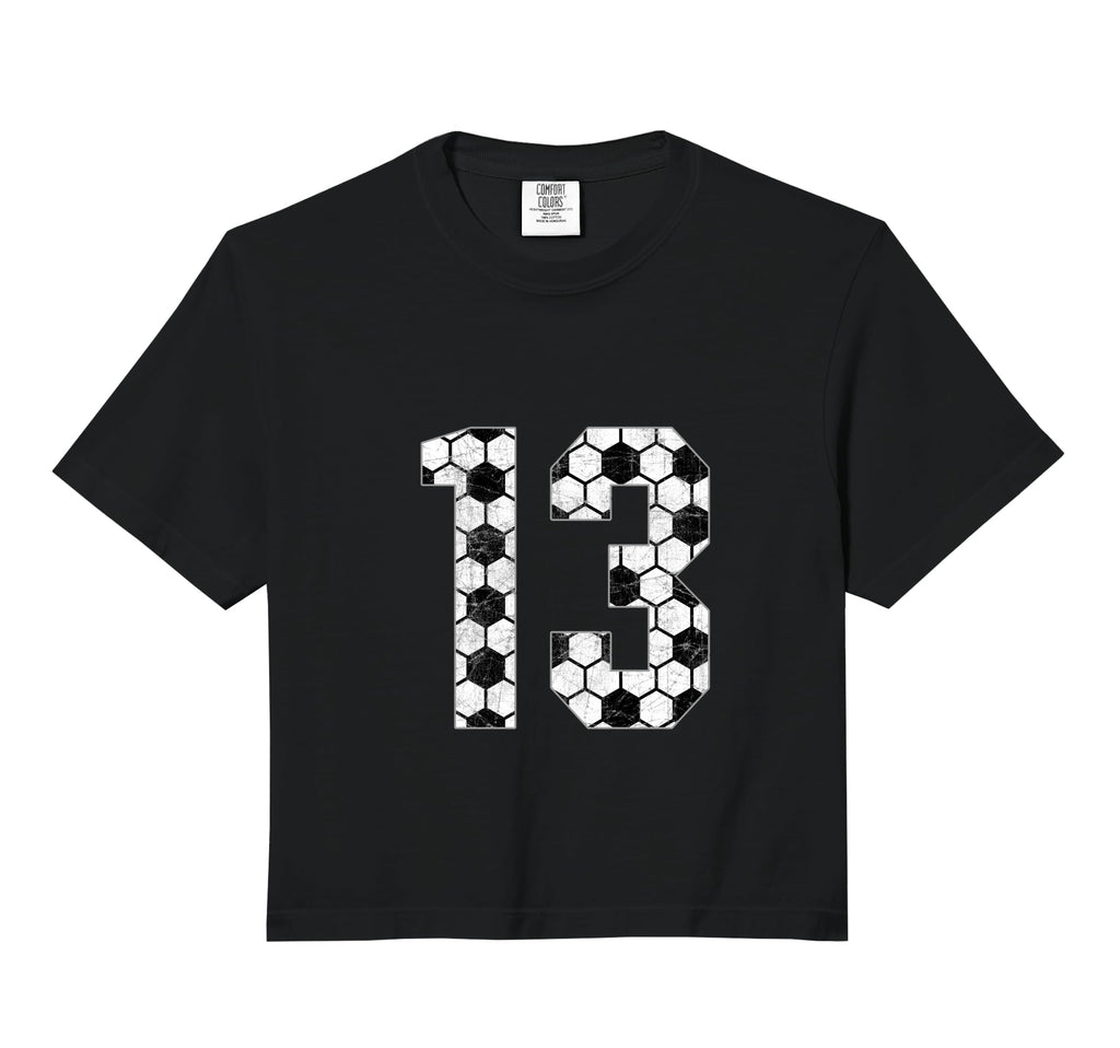 Football 13 Love Soccer Mom Favourite T-Shirt - Graphic Print Men Women