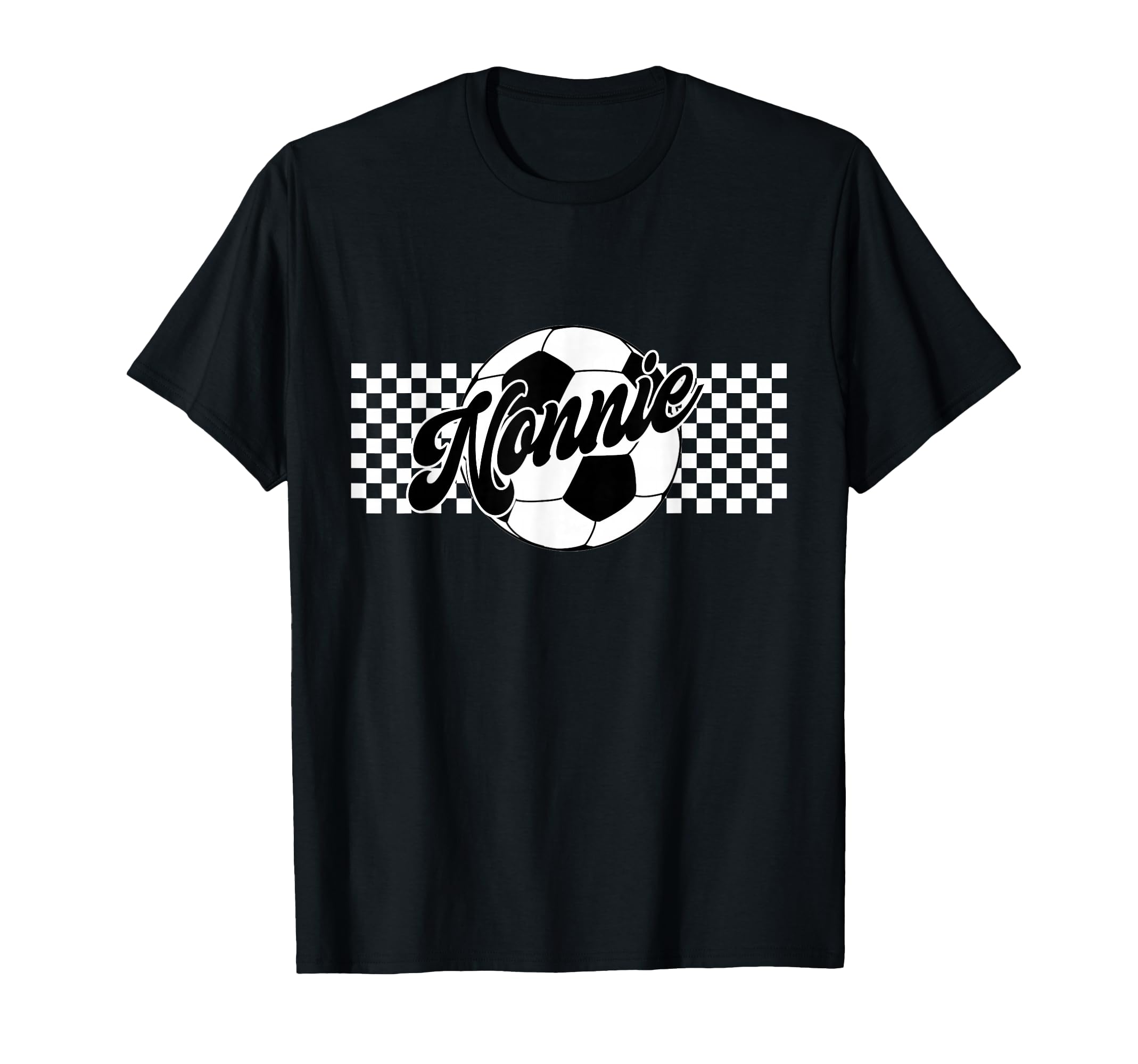 Soccer Nonnie Soccer Sport Player T-Shirt - Fun Novelty Design Men Women