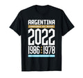 Argentina World Champion 2022 Soccer T-Shirt - Aesthetic Graphic Unisex