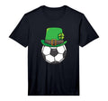 Fun St Patricks Day Soccer Player T-Shirt - Streetwear Style for Adults