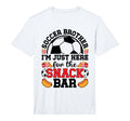 Soccer Brother Funny Soccer Players T-Shirt - Trendy Graphic for Adults