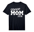 Mens Soccer Senior Mom 2026 Soccer T-Shirt - Graphic Print for Adults