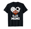 Ball Mimi Heart Funny Volleyball T-Shirt - Custom Art Print for Adults