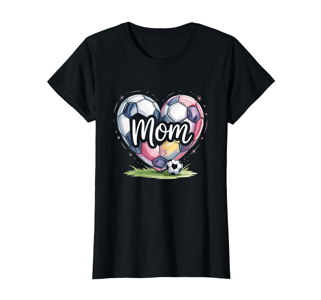 Game Day Team Sports Heart Mothers Day T-Shirt - Graphic Print Men Women