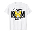Groovy Senior Mom Softball Class 2026 T-Shirt - Streetwear Style Men Women