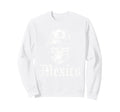 Mexico Flag Mexican Hispanic Sweatshirt - Casual Everyday Wear for Adults