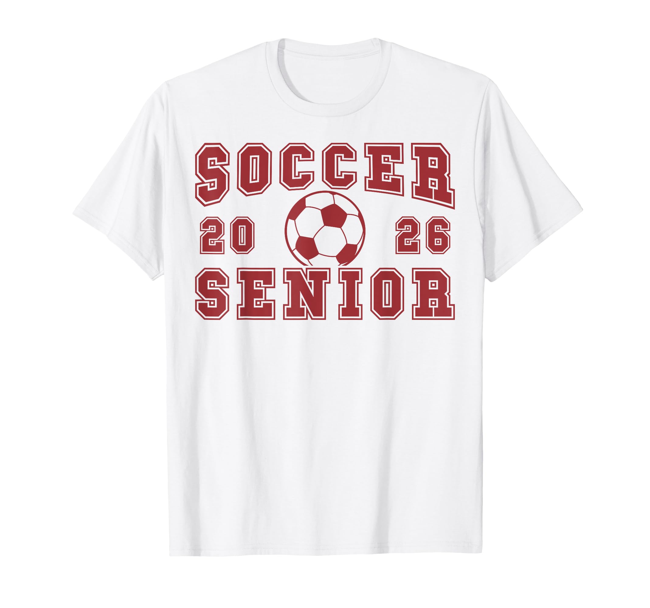 Soccer Senior Night Soccer Senior 2026 T-Shirt - Aesthetic Graphic Unisex