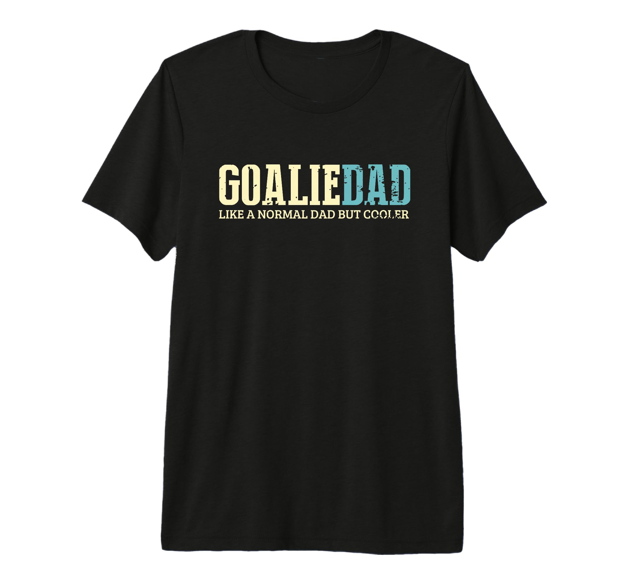 Mens Goalie Dad Cooler Fun T-Shirt - Fun Novelty Design Men Women
