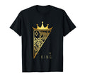 King Card Funny Couple Lover Gift T-Shirt - Minimalist Print Men Women