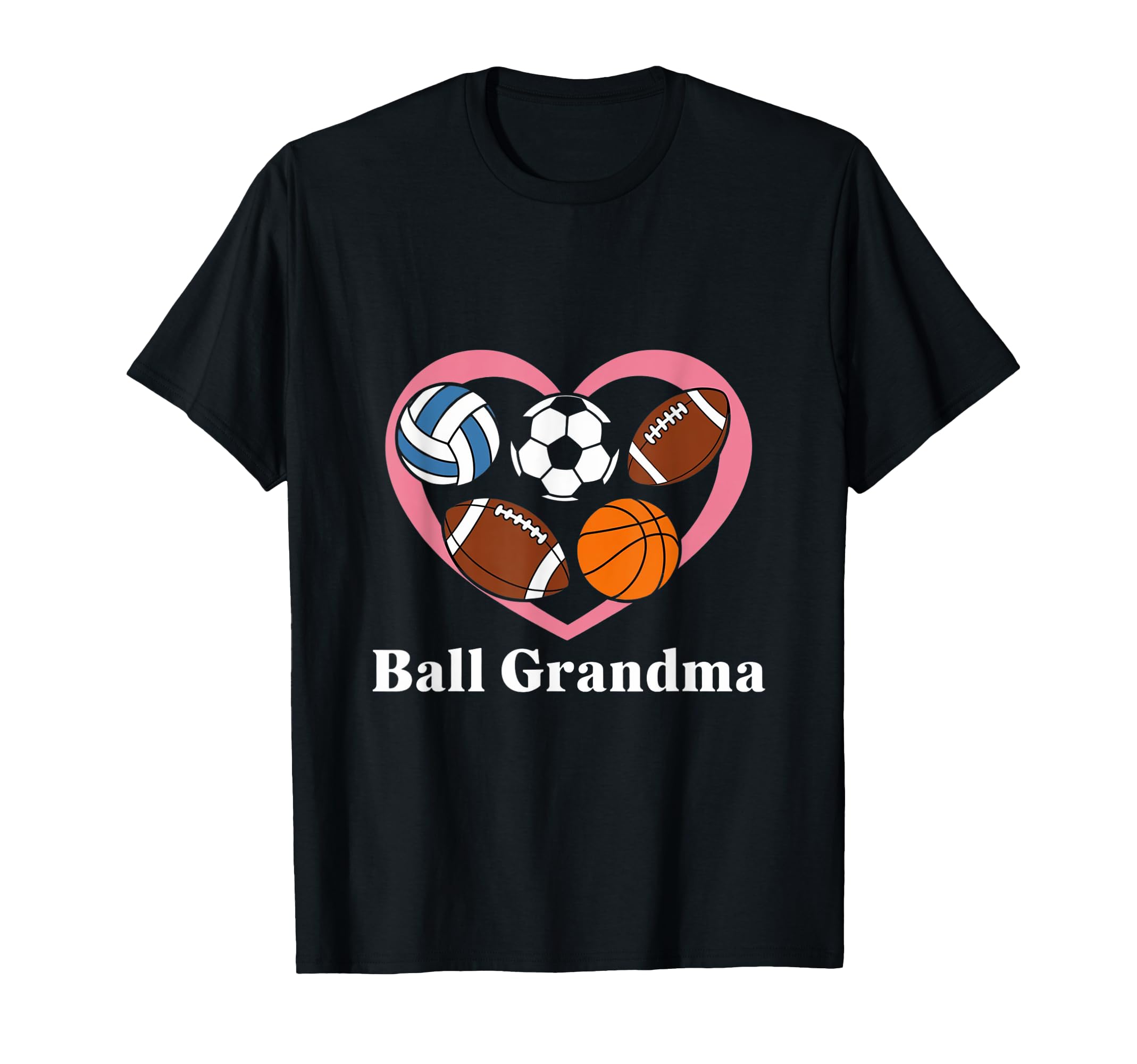 Ball Grandma Funny Soccer Football T-Shirt - Trendy Graphic Unisex