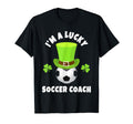 Soccer Coaches Im Lucky Soccer T-Shirt - Casual Everyday Wear for Adults