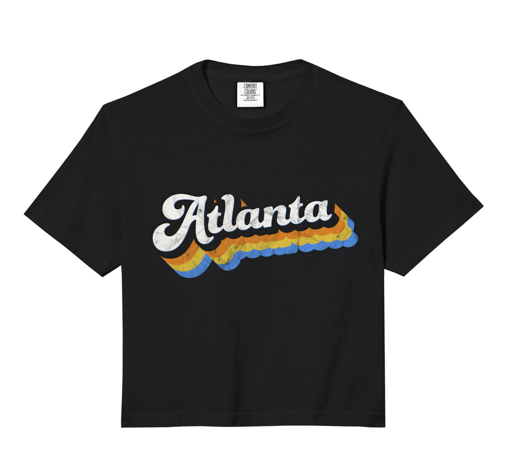 Atlanta Ga Distressed Atl Pride Comfort Hoodie - Trendy Graphic for Adults