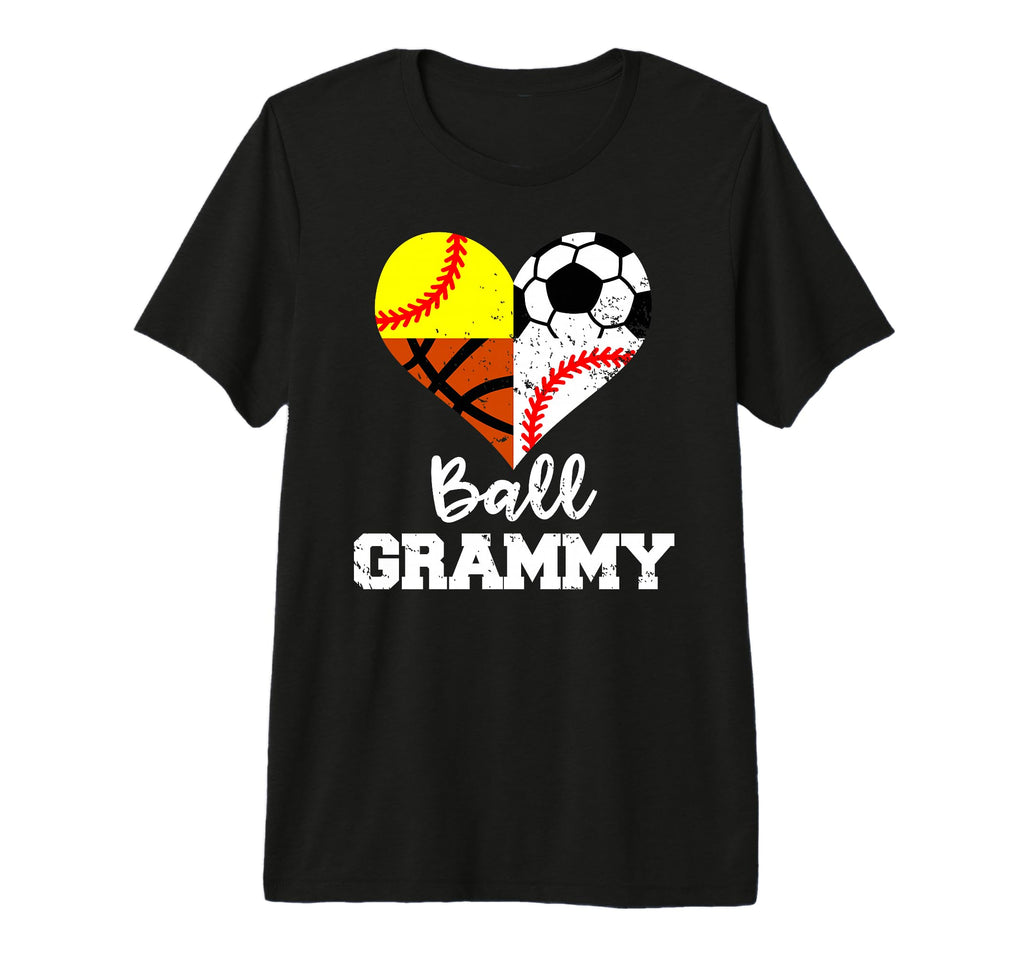Ball Grammy Soccer Baseball Softball T-Shirt - Casual Everyday Wear Unisex