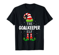 Goalkeeper Elf Pjs Matching Pajama T-Shirt - Minimalist Print Unisex