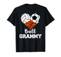 Ball Grammy Heart Funny Volleyball T-Shirt - Fun Novelty Design Men Women