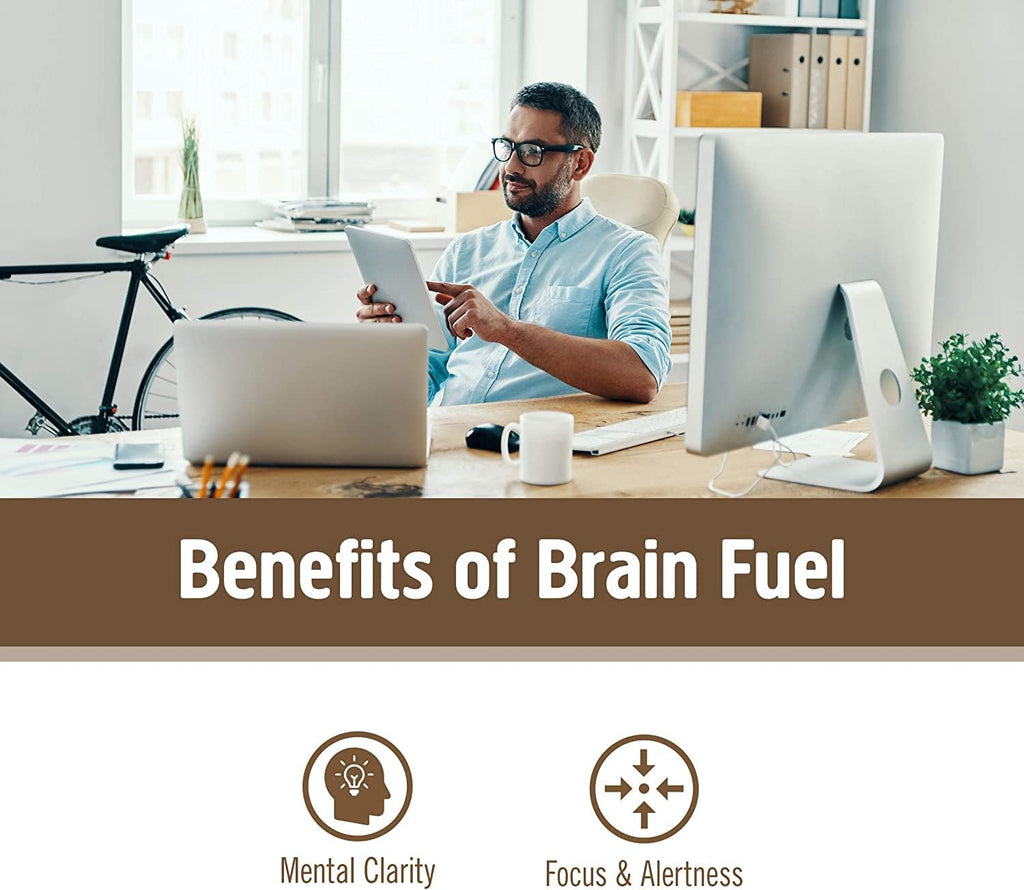 Om Mushroom Superfood Brain Fuel Capsules, 90 ct - Lion's Mane & Reishi (Packaging May Vary)