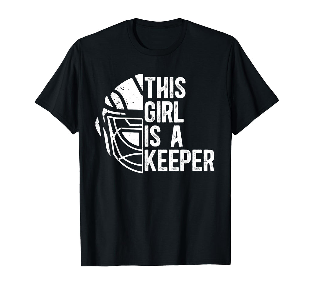 This Is Field Hockey Keeper Female T-Shirt - Custom Art Print Men Women