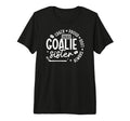 Crazy Proud Hockey Goalie Sister T-Shirt - Casual Everyday Wear for Adults