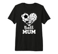 Ball Mum Funny Soccer Volleyball Hockey T-Shirt - Trendy Graphic Unisex