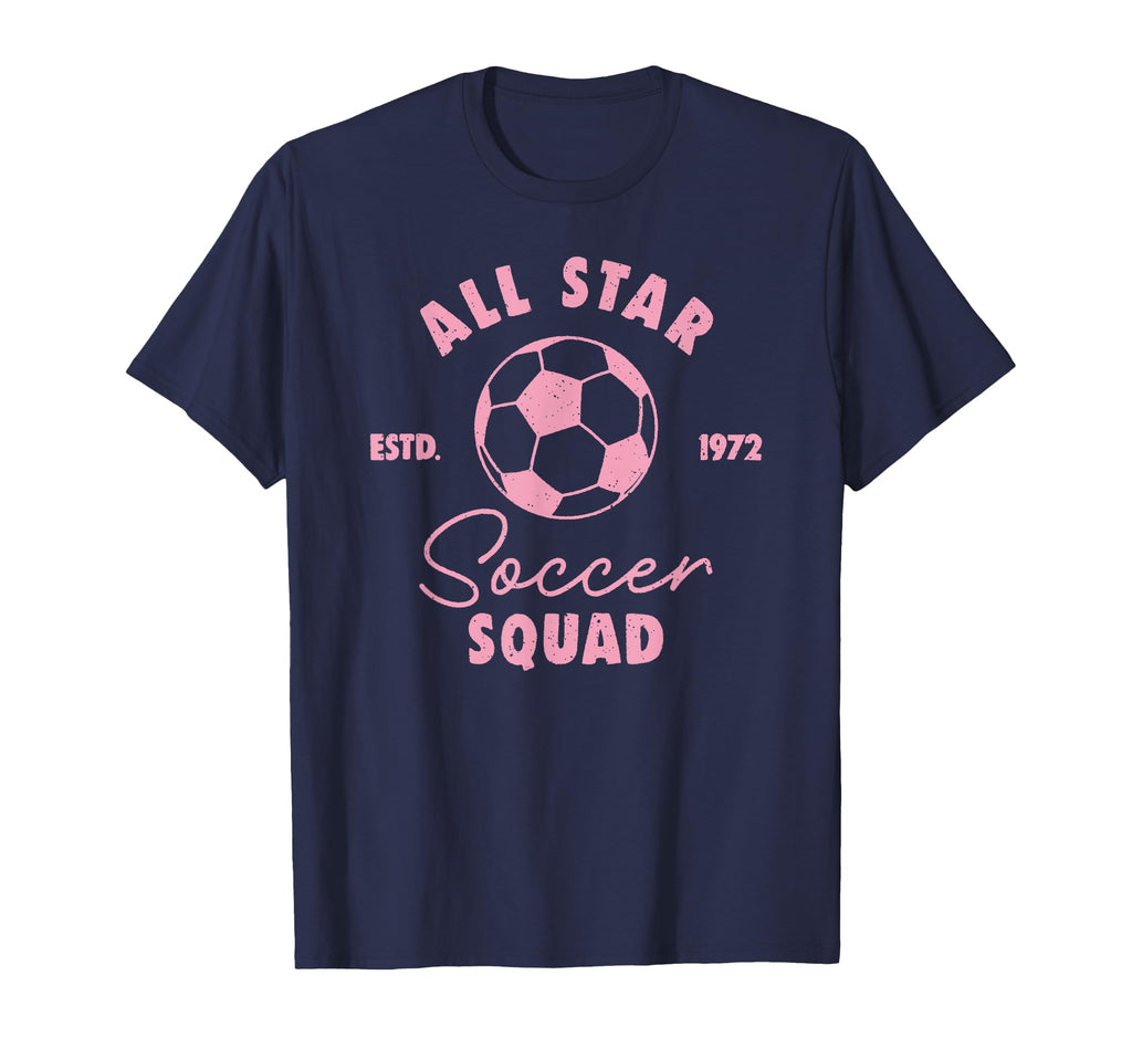 Trendy All Star Soccer Squad Est T-Shirt - Aesthetic Graphic for Adults