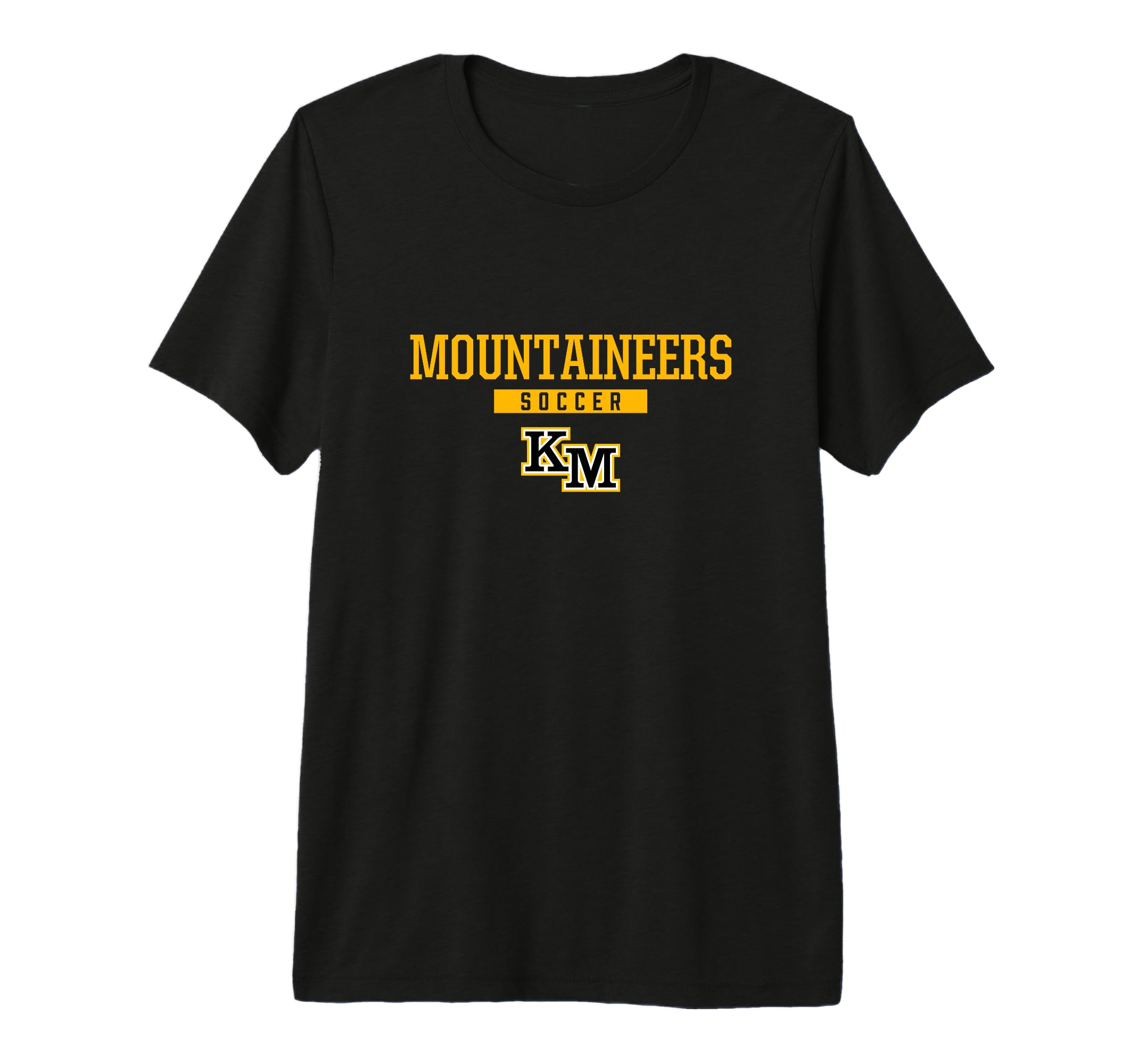 Kings Mountain Mountaineers Logo T-Shirt - Casual Everyday Wear Unisex