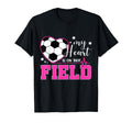 My Heart Is That Field Soccer Awesome Sweatshirt - Trendy Graphic Unisex