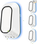 Air Ionizers for Home With 4 Negative Ion Output Heads,Ionizer Air Purifier Plug in With Backlight,Quiet and Energy-Saving, Ideal Air Cleaners for Bedroom,Office,Living Room and Pet Room(4)