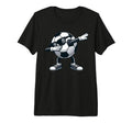 Dabbing Soccer Ball Soccer Sports T-Shirt - Minimalist Print Men Women