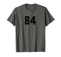 Number 84 80S 90S Soccer Team Jersey T-Shirt - Custom Art Print for Adults