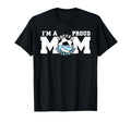 Im Proud Mom Funny Soccer Volleyball T-Shirt - Streetwear Style Men Women
