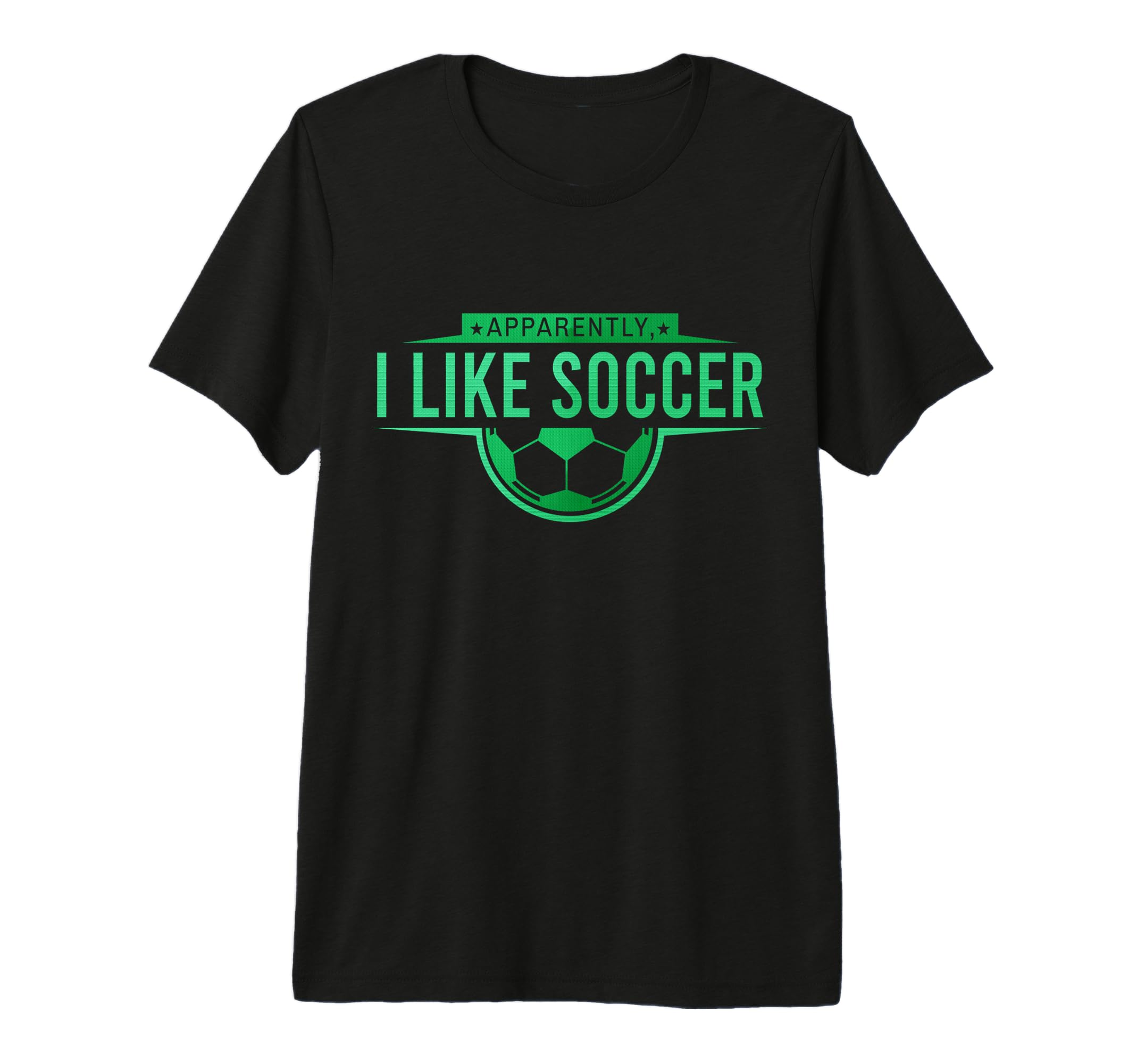 Apparently I Like Soccer Funny Game T-Shirt - Aesthetic Graphic for Adults