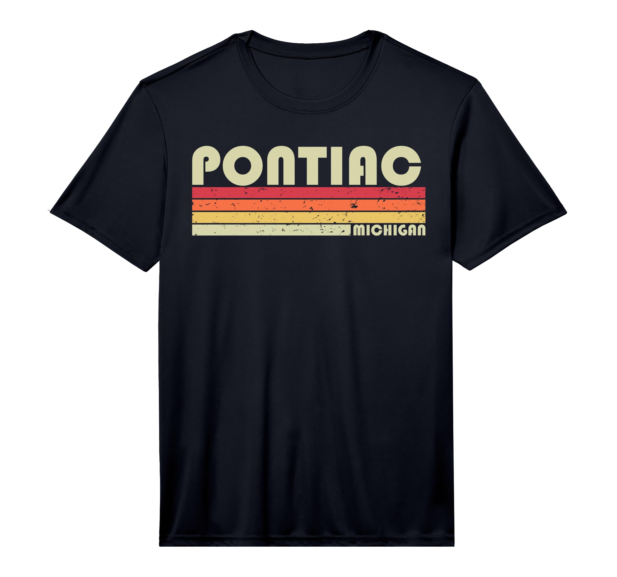 Pontiac Mi Michigan Funny City Home T-Shirt - Custom Art Print for Adults
