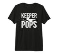 Mens Soccer Keeper Pops Soccer T-Shirt - Casual Everyday Wear Unisex