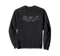 Volleyball Player Coach Minimalist Sweatshirt - Trendy Graphic for Adults