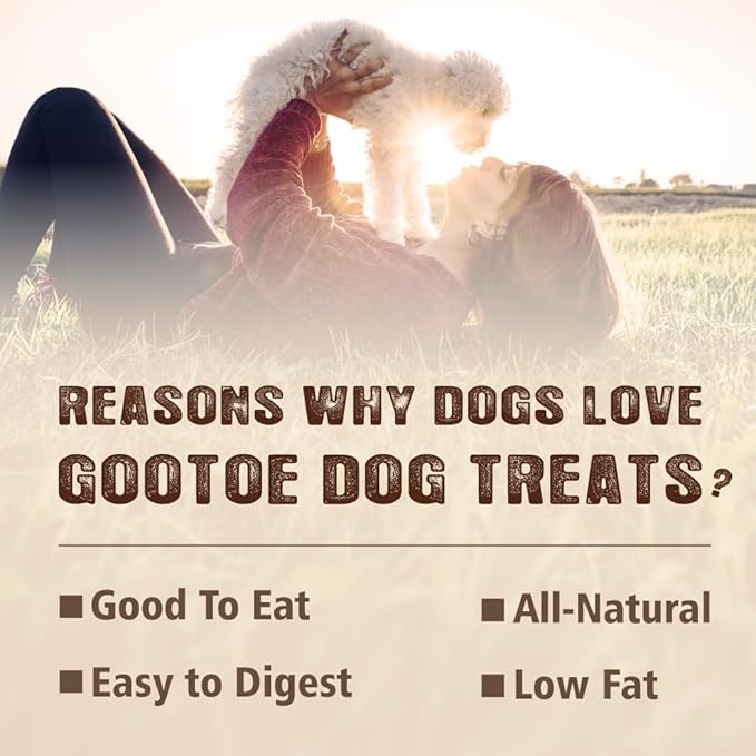 Gootoe Chicken Dog Treats – Chicken Dipped Sticks 1.5 lb – All Natural, Grain-Free, Low Fat, Premium Training Chews, Healthy & Easily Digestible