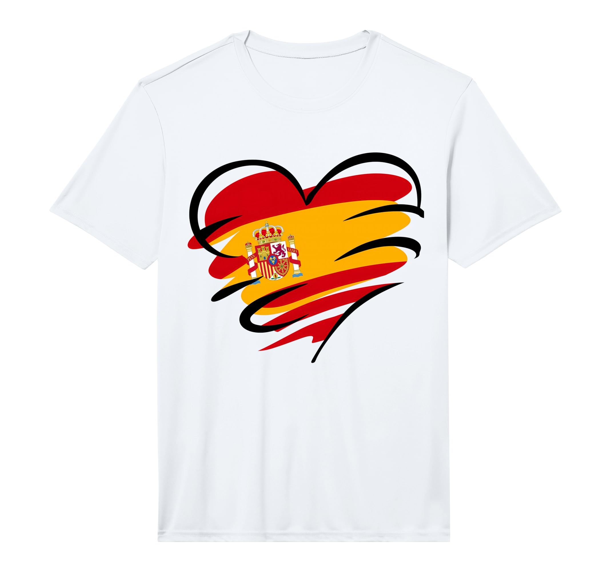 Spain Goal 2024 Football Soccer T-Shirt - Trendy Graphic Men Women
