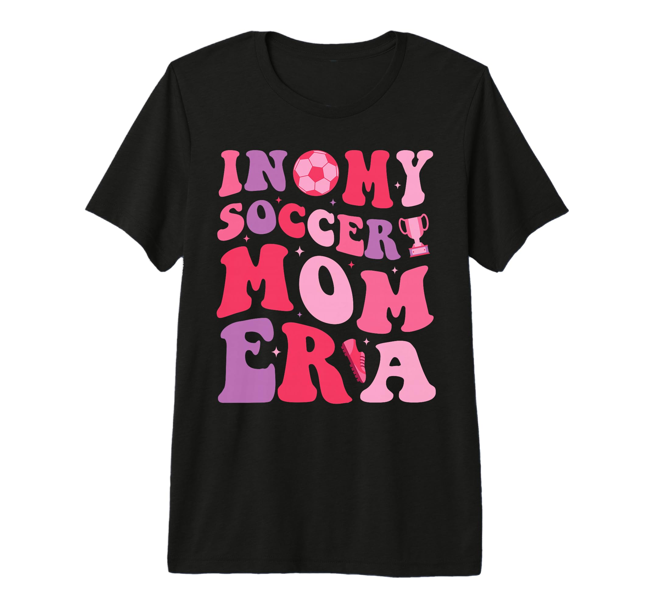 Groovy My Soccer Mom Era Soccer Mama T-Shirt - Unique Graphic Men Women