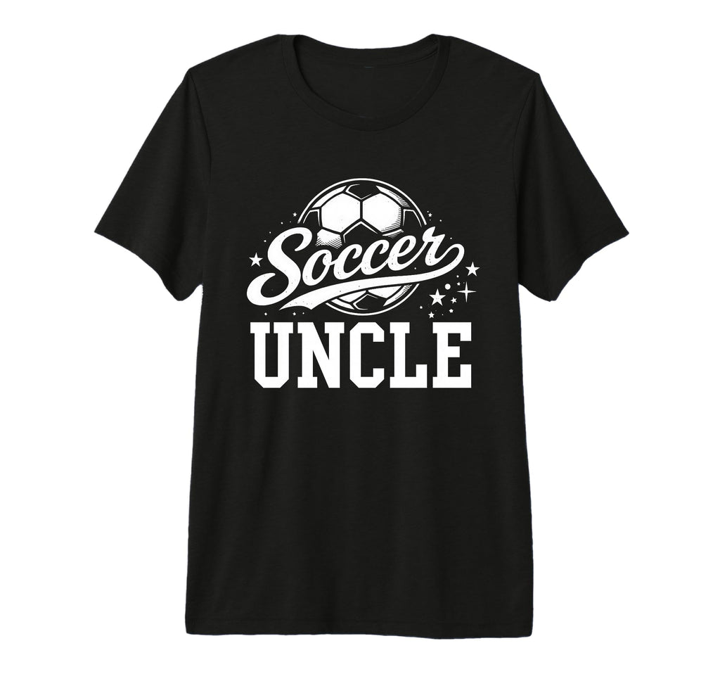 Soccer Uncle Soccer Ball Tri Blend T-Shirt - Minimalist Print Men Women