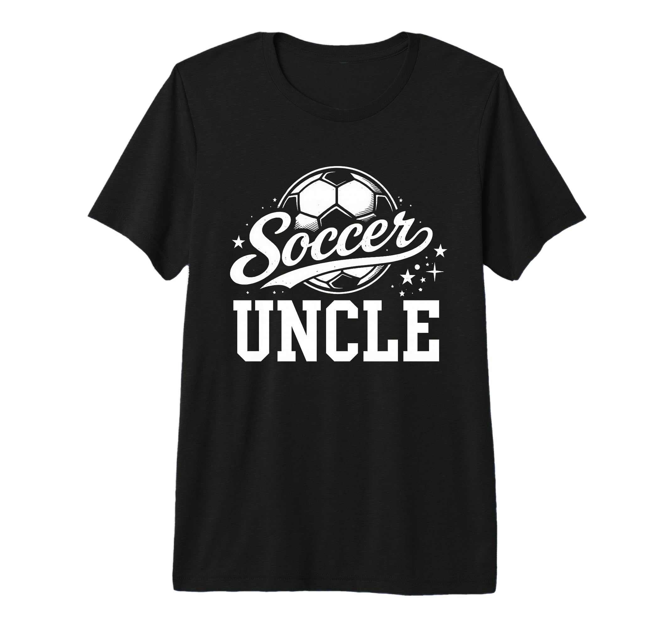 Soccer Uncle Soccer Ball Tri Blend T-Shirt - Minimalist Print Men Women
