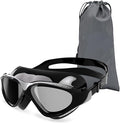 180°Panoramic Swim Goggles Adult, Ultra-Comfort Liquid Silicone Anti-Fog/UV Pool & Outdoor Women Men Youth