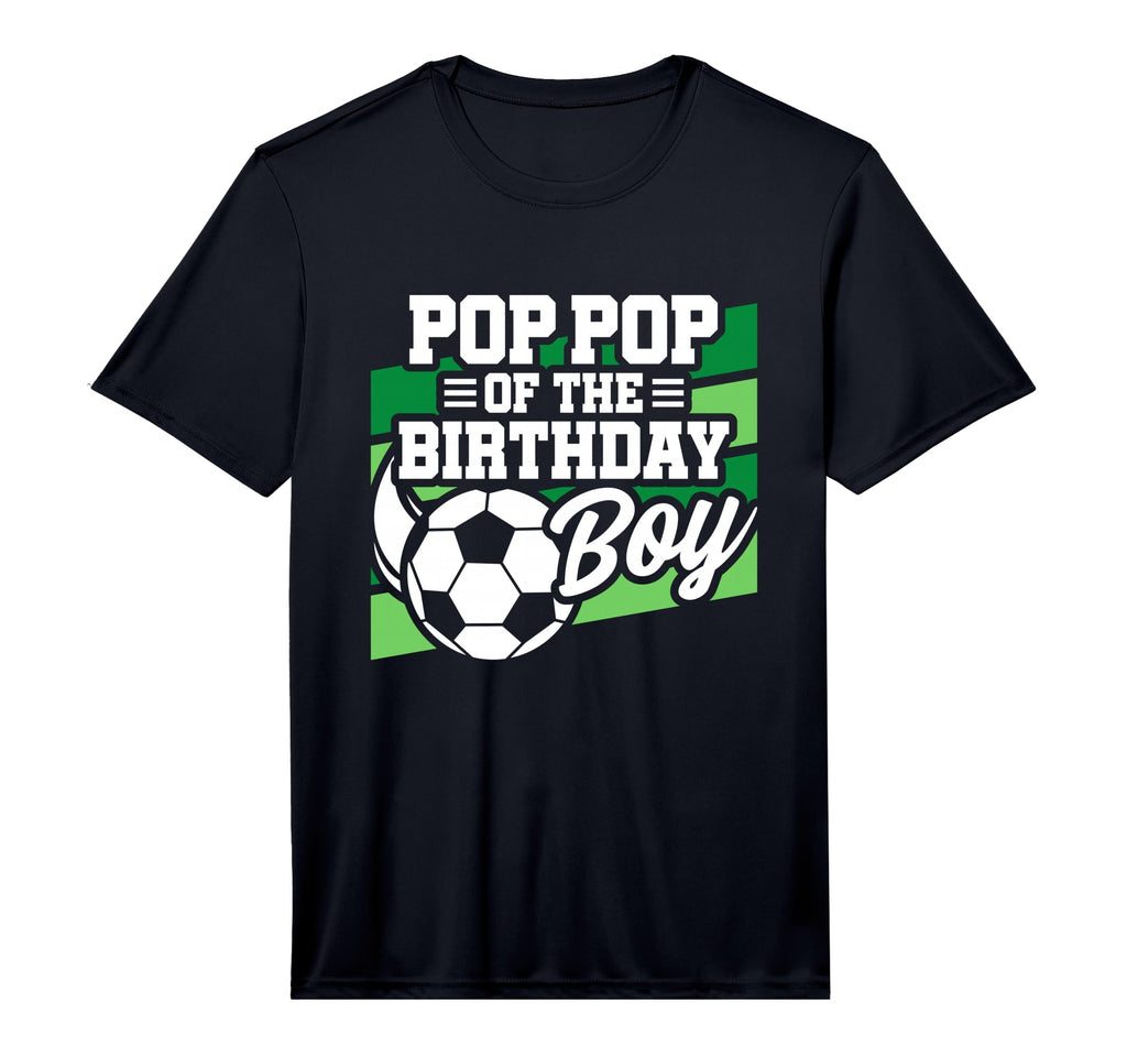 Mens Soccer Birthday Birthday Pop T-Shirt - Casual Everyday Wear Men Women