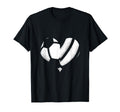 Soccer Volleyball Ball Heart Love T-Shirt - Novelty Apparel for Adults